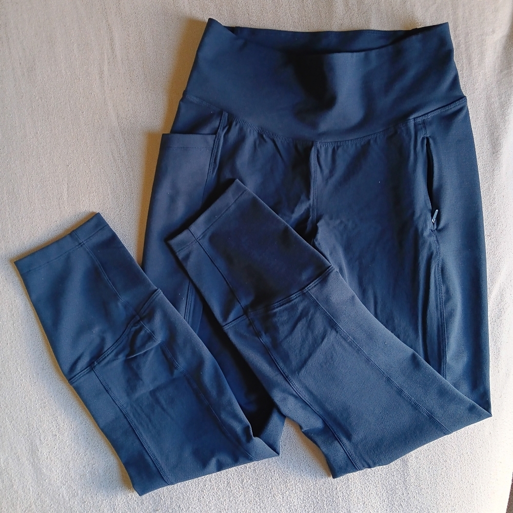 REI Flash Hybrid Tights Leggings Woman's S Gray
